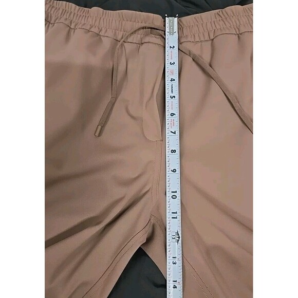 Lululemon Straight Leg Mid Rise Pant Luxtreme Taupetastic Tan Women’s Size XL - Picture 8 of 10